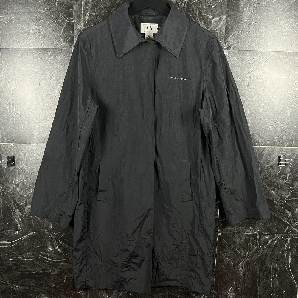 Armani Exchange Vtg Men's Black Coat Small